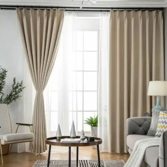 Rèm Vải Hai Lớp Polyester