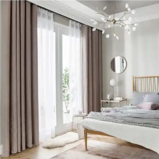 Rèm Vải Hai Lớp Polyester