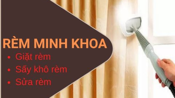 Giặt Sấy Khô Các Loại Màn Vải